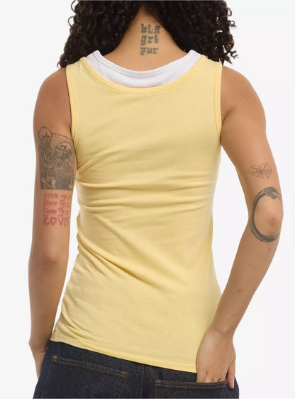 Pompompurin Layered Tank Top ***Preorden***