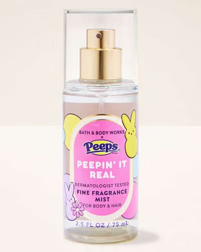 Body Mist Travel Size Peepin’it Real Bath & Body Works ***Preorden***