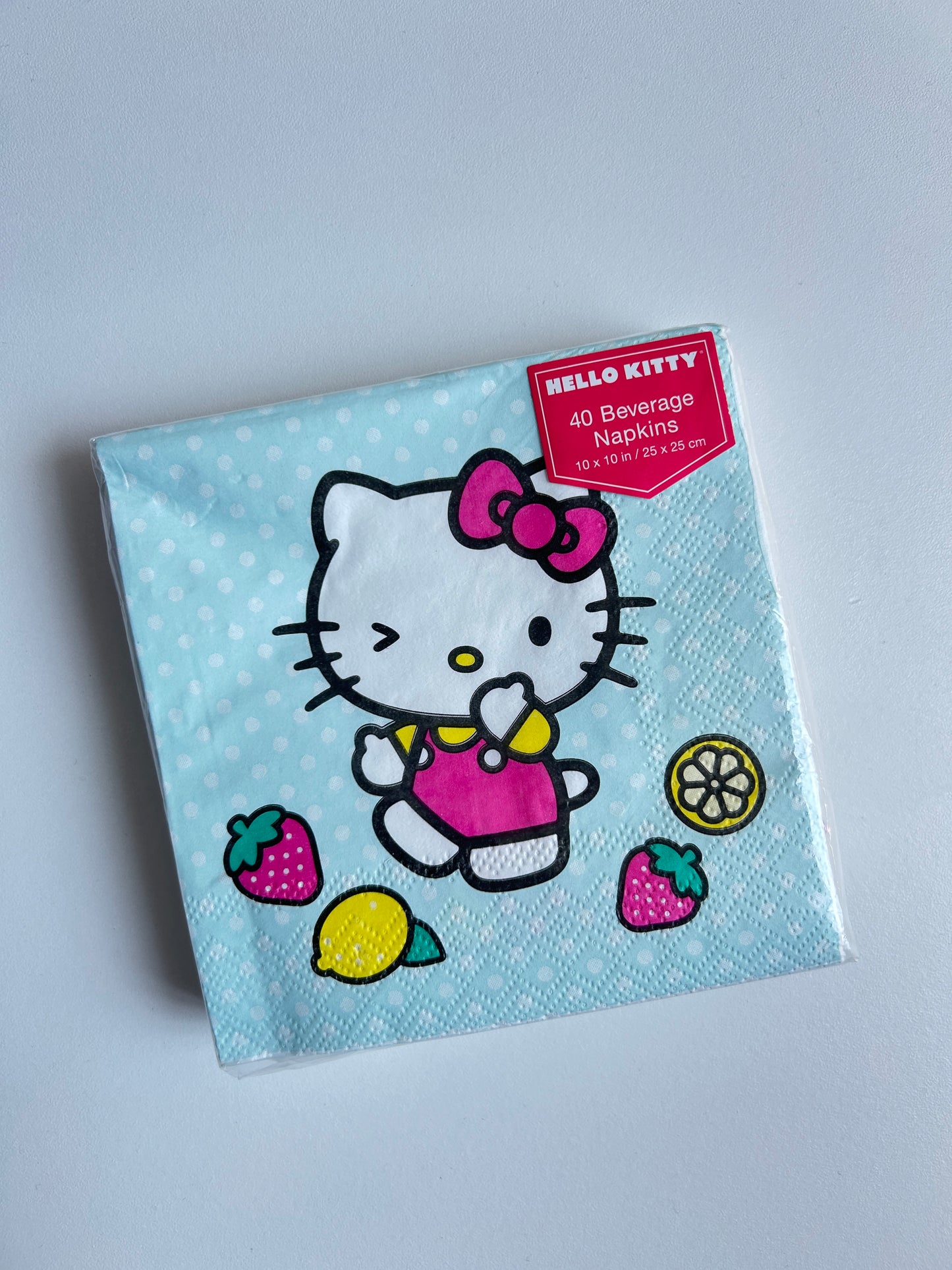 Servilletas Hello Kitty Lemon & Strawberry