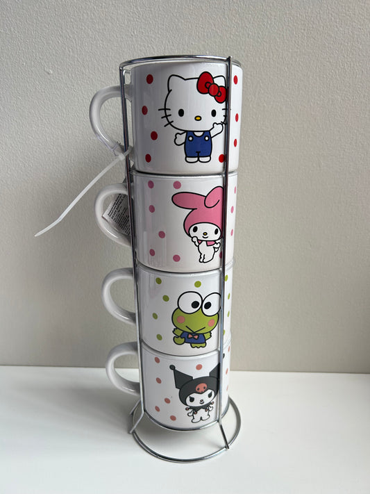 Set de 4 Tazas Sanrio