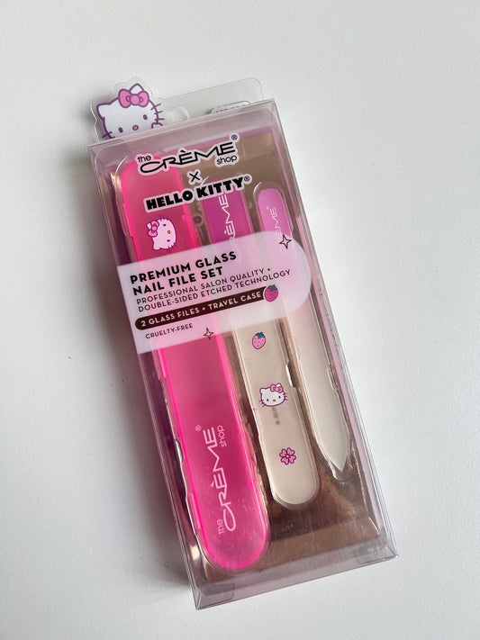 Limas Cristal Hello Kitty Con Estuche