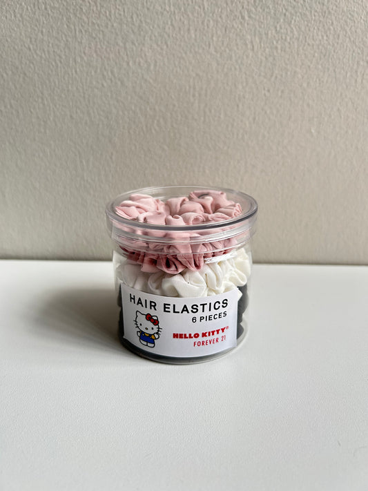 6 ligas para el cabello Hello Kitty F21