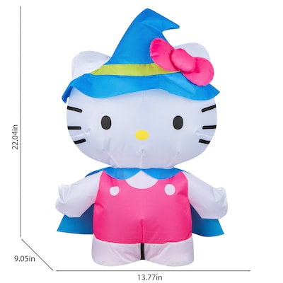 Mini Inflable Hello Kitty Brujita