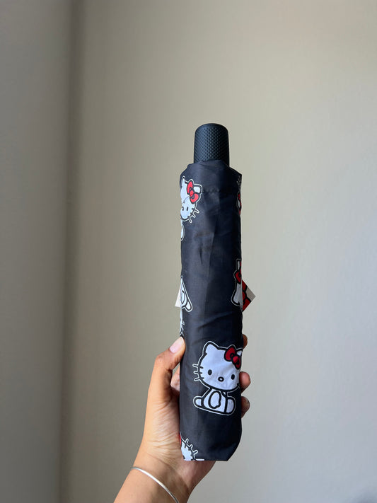 Paraguas Hello Kitty Negro ***Preorden***