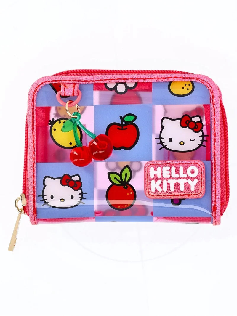 Monedero Transparente Hello Kitty Frutitas ***Preorden***