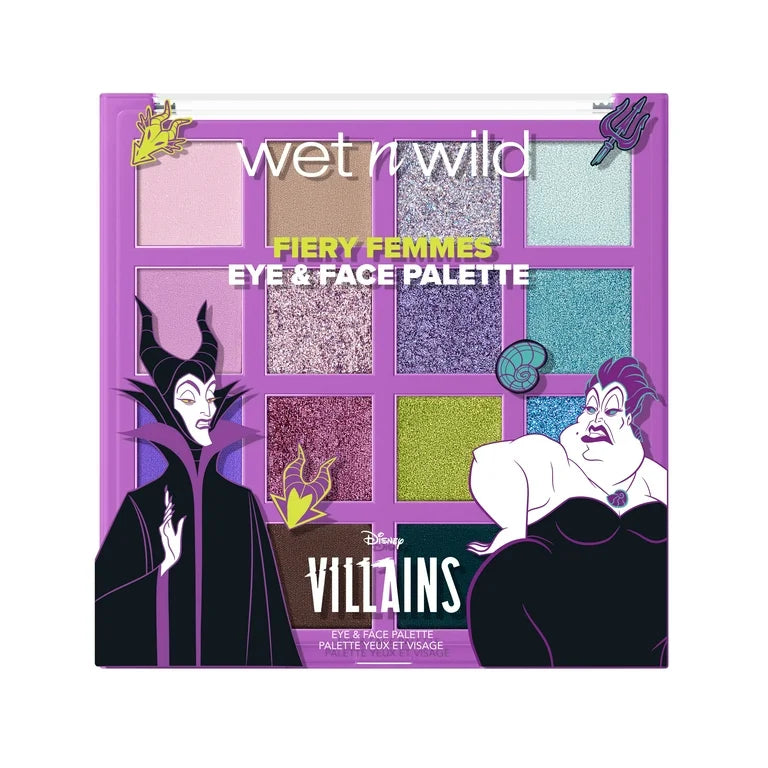 Paleta De Sombras Para Los Ojos Villanas Wet n Wild ***Preorden***