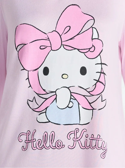 Camisón Para Dormir Hello Kitty Moño ***Preorden***