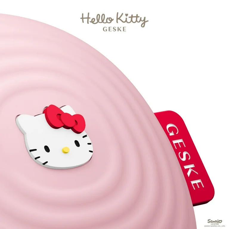 Cepillo Facial Sonico Rosa 4 En 1 Hello Kitty Geske Con SmartApp ***Preorden***