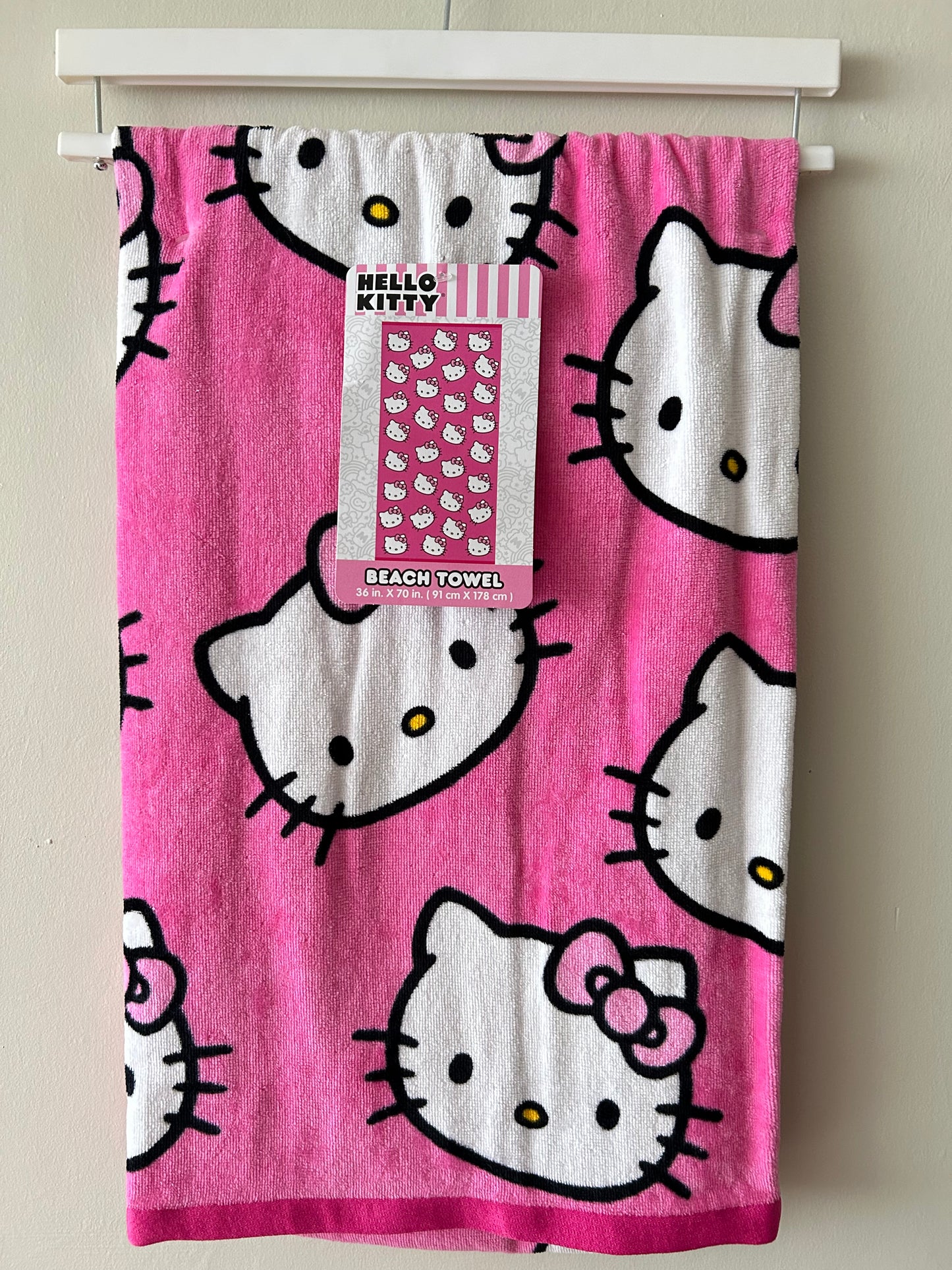 Toalla Hello Kitty Caritas 100% Algodón