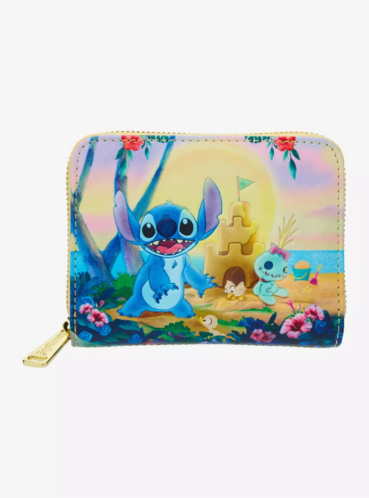 Lilo & Stitch Beach Small Wallet Loungefly ***Preorden***