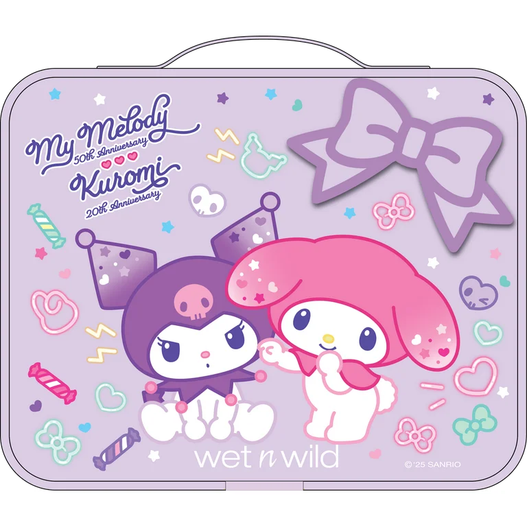 Cosmetiquera Wet N Wild Kuromi & My Melody ***Preorden***