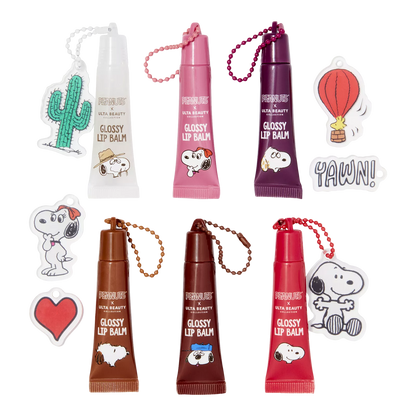 Set De Glossy Lip Balm Con Keychain Peanuts X Ulta Beauty ***Preorden***