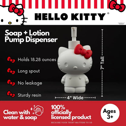 Dispensador de Líquidos Hello kitty Moño Rojo ***Preorden***