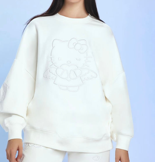 Angel Hello Kitty Embroidered Pullover Forever 21 ***Preorden***