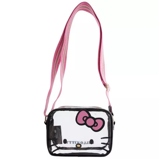 Crossbody Bag Transparente Hello Kitty