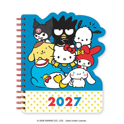 Planner 17 Meses Sanrio Retro Agosto 26 A Diciembre 2027 ***Preorden***