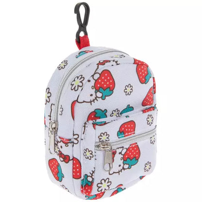 Mini Backpack Charm Bag  Hello Kitty Fresas ***Preorden***