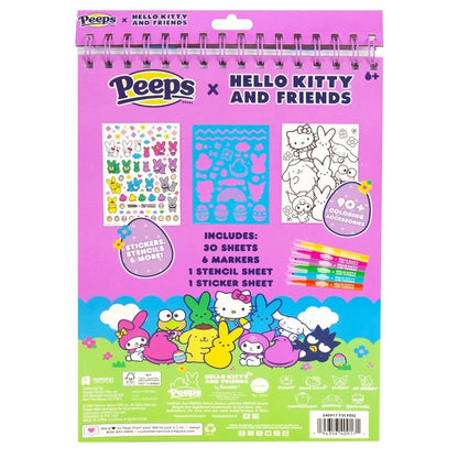 Sanrio X Peeps Libro Para Colorear ***Preorden***