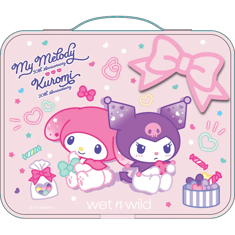 Cosmetiquera Wet N Wild Kuromi & My Melody ***Preorden***
