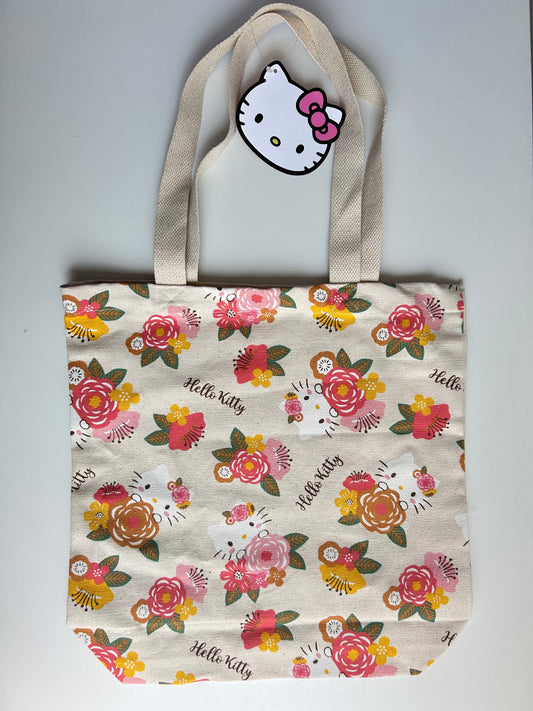 Tote Bag Hello Kitty Flores