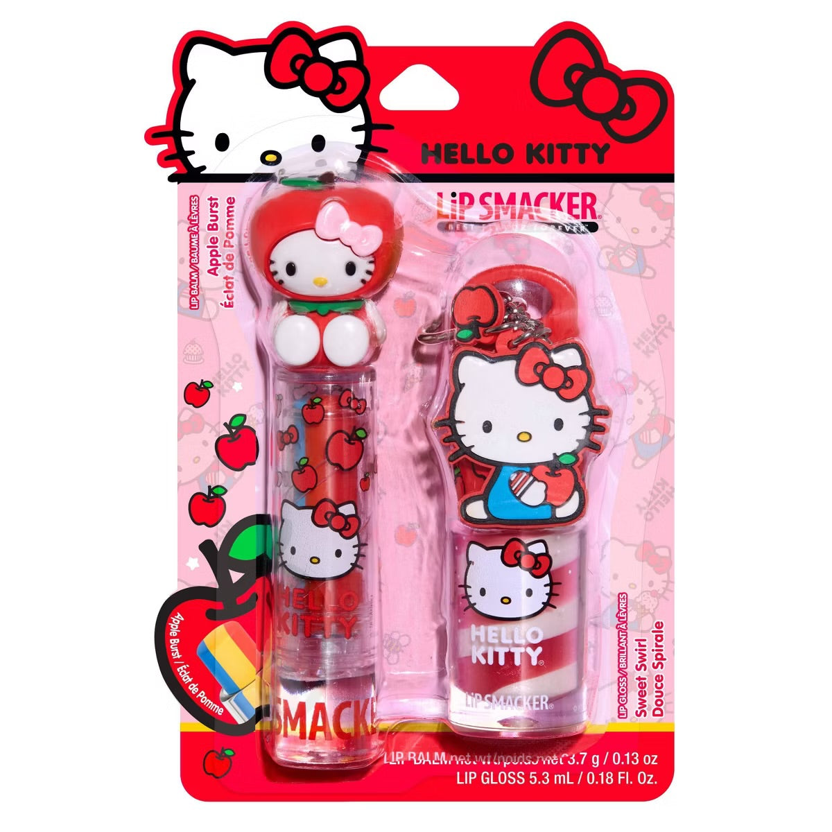 Balm Dúo Hello Kitty Manzana Lip Smacker ***Preorden***