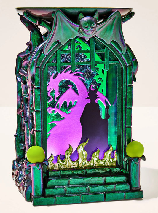 Pedestal Para Vela De 3 Pabilos Maléfica Bath & Body Works ***Preorden***