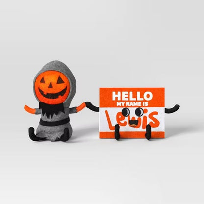 Lewis & Friends Lewis and Name Tag Duo Halloween Figurines ***Preorden***