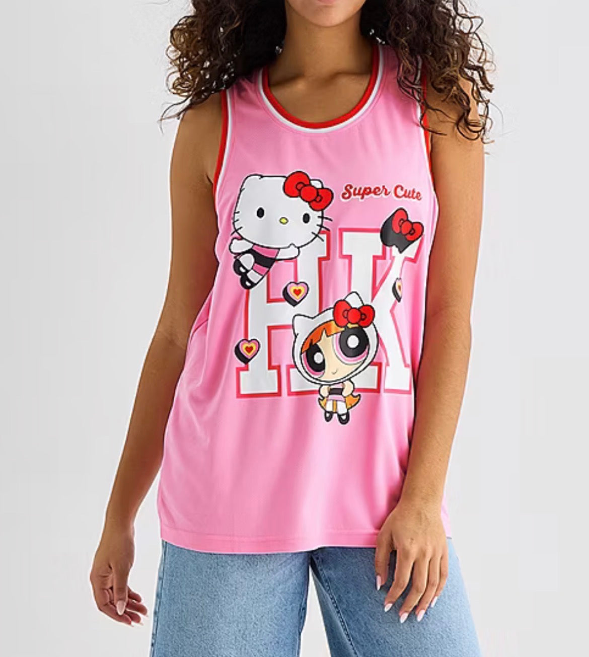 Jersey De Basketball Hello Kitty X Powerpuff Girls ***Preorden***