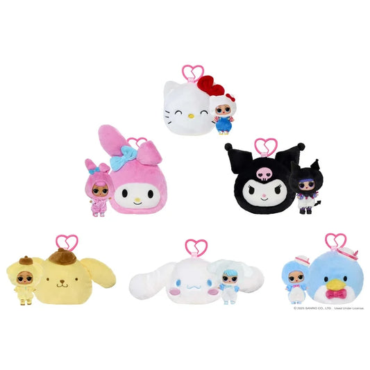 LOL Surprise Hello Kitty & Friends Plush Keychain ***Preorden***
