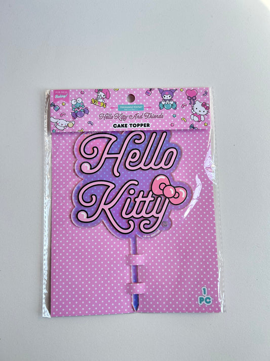 Decoración Para Pasteles Hello Kitty