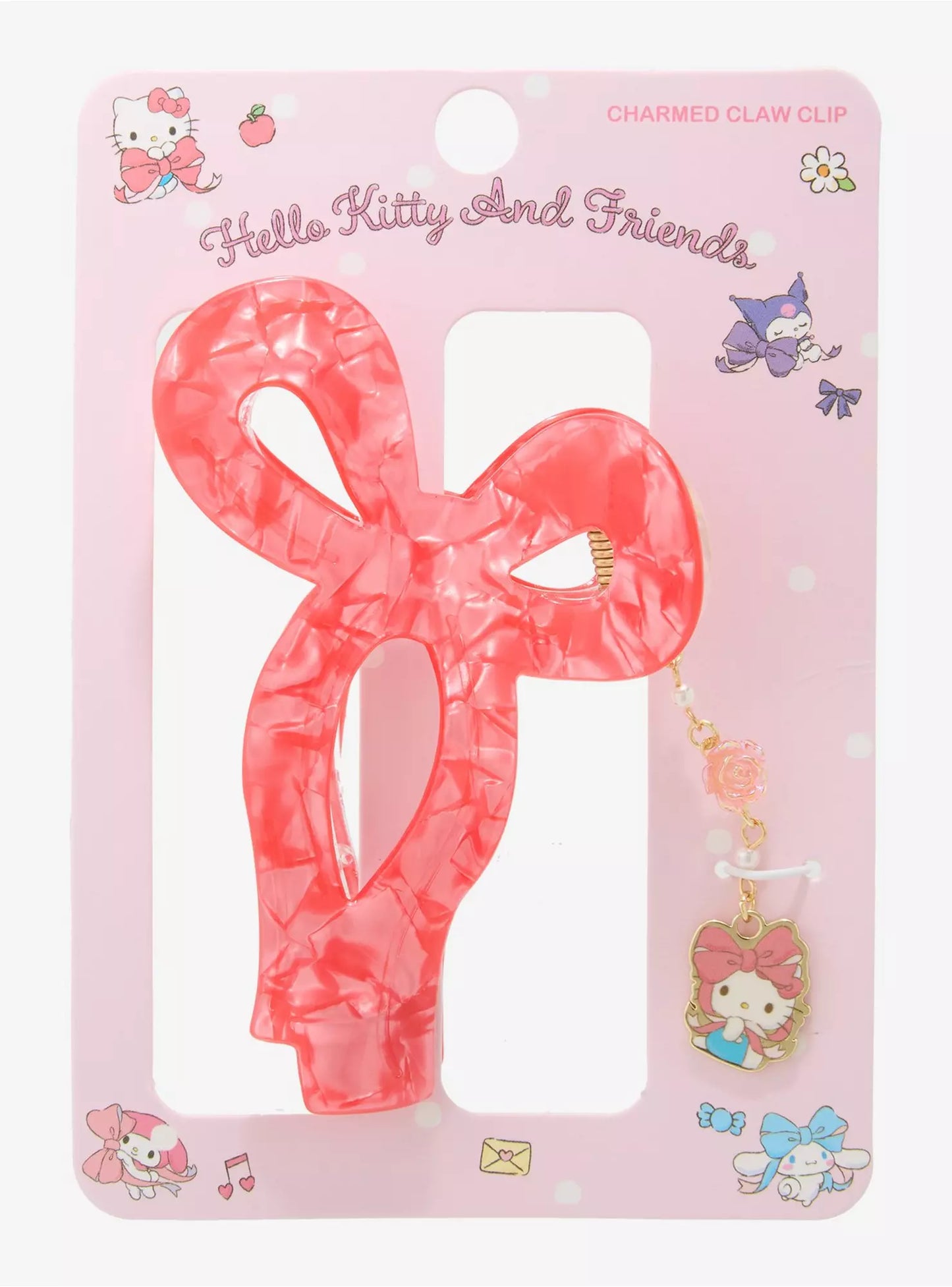 Pinza para Cabello Hello Kitty Moño ***Preorden***