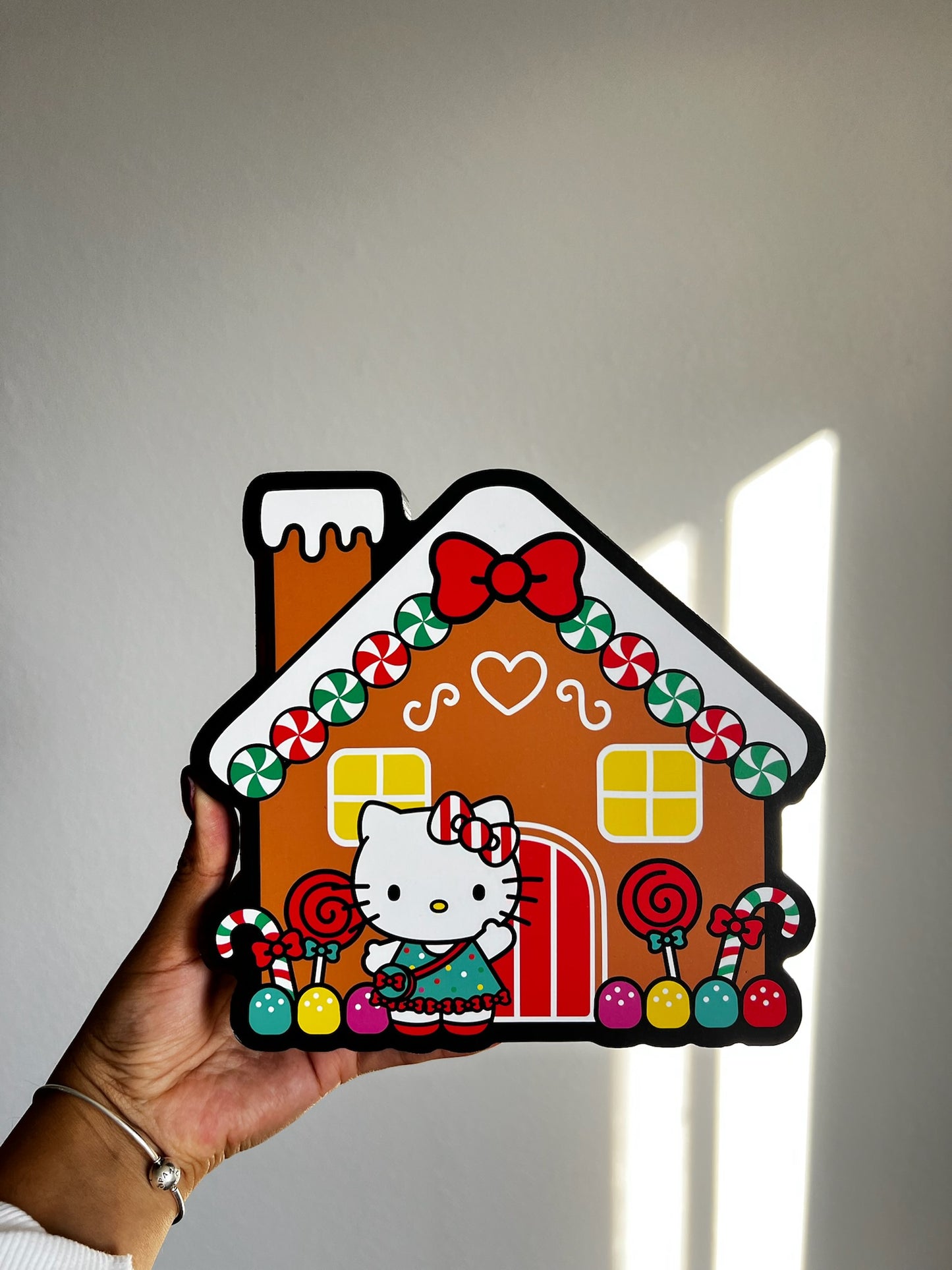 Cuadro Decorativo Hello Kitty Casita De Jengibre