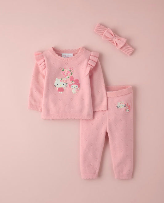 Conjunto Para Bebé Hello kitty & My Melody  Gymboree ***Preorden***