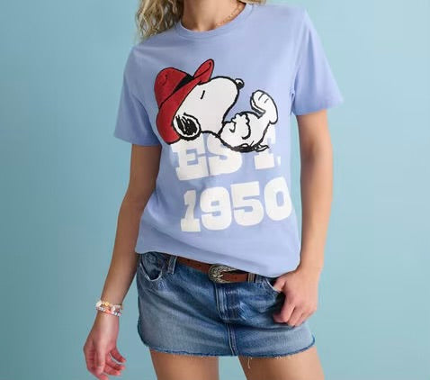 Playera Snoooy Western 1950  Aeropostale ***Preorden***