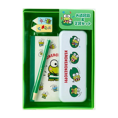 Juego de Papelería keroppi Set de 5 Piezas ***Preorden***