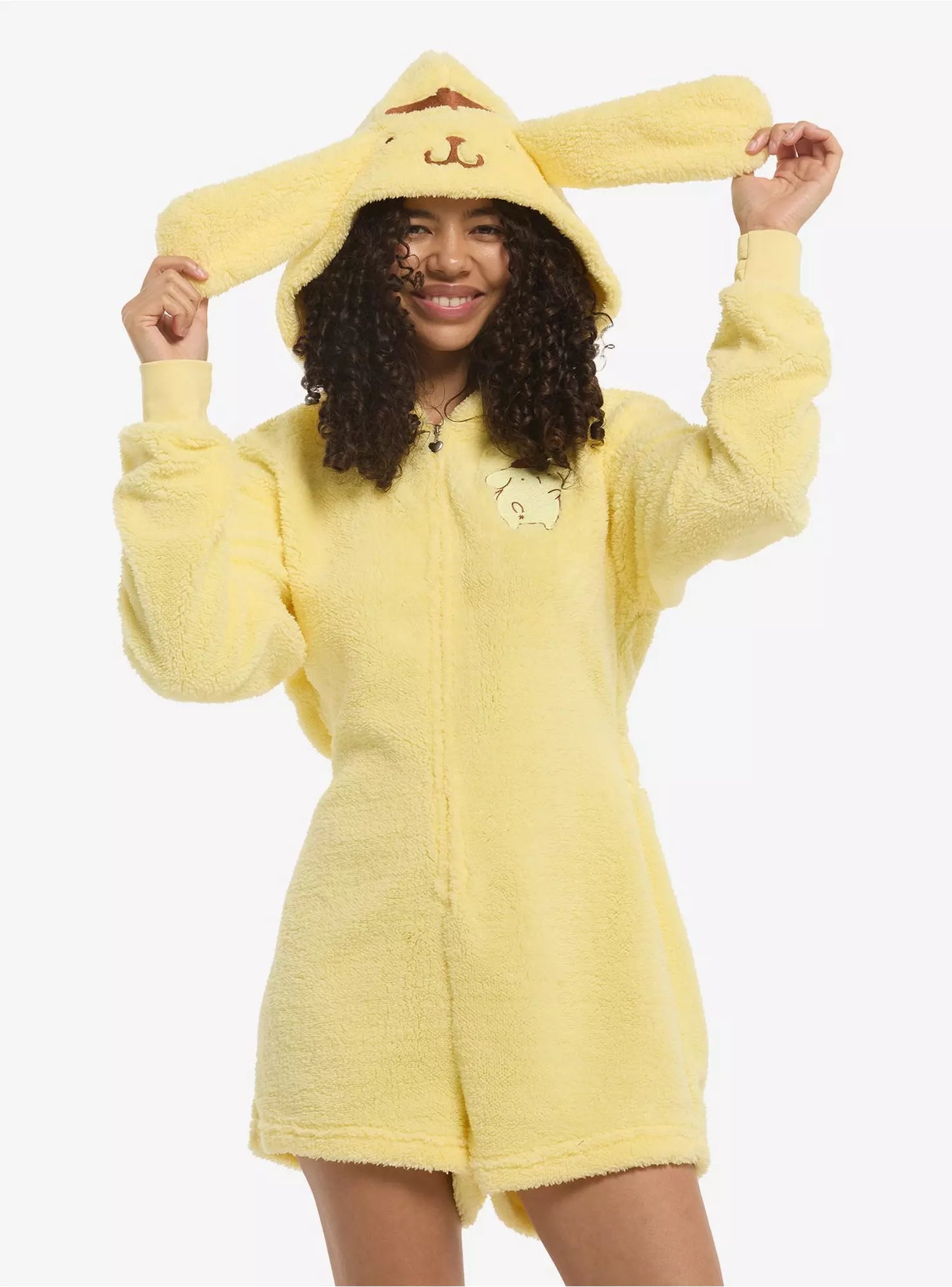Pompompurin Fuzzy Romper ***Preorden***