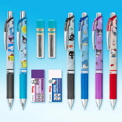 Set De 10 Piezas Lapiceros Danrio X Pentel *** Preorden****