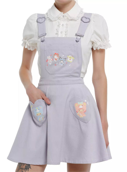 Overol de Falda Hello Kitty And Friends ***Preorden***