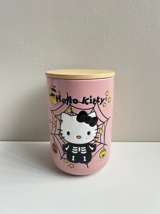 Contenedor Hello Kitty Esqueleto