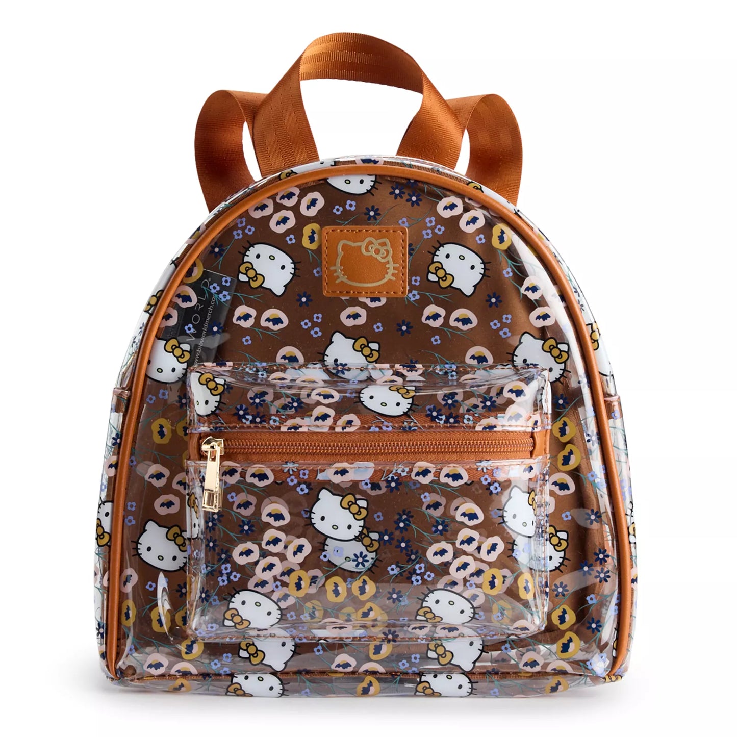 Mochila Transparente Hello Kitty Floral Print ***Preorden***