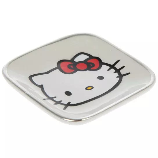 Plato decorativo Hello Kitty Moño Rojo ***Preorden***