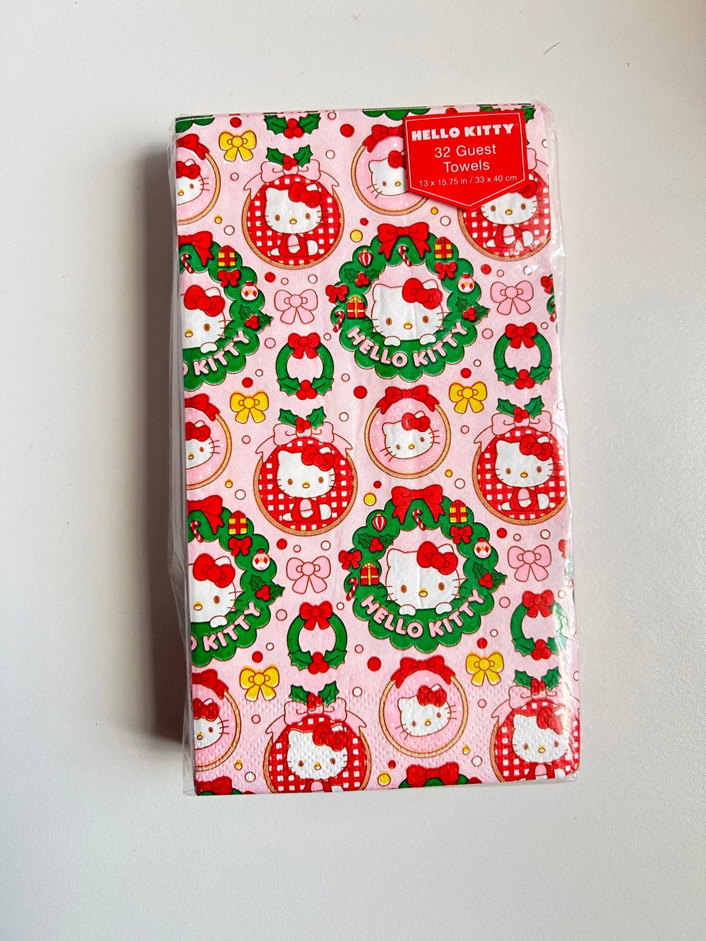 Servilletas Desechables Grandes Hello Kitty Navidad