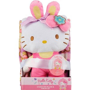 Cobijita Con Cojín Hello Kitty Conejita de Pascua ***Preorden***