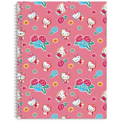 Libreta De Espiral Studio Oh! Hello kitty Rosas ***Preorden***