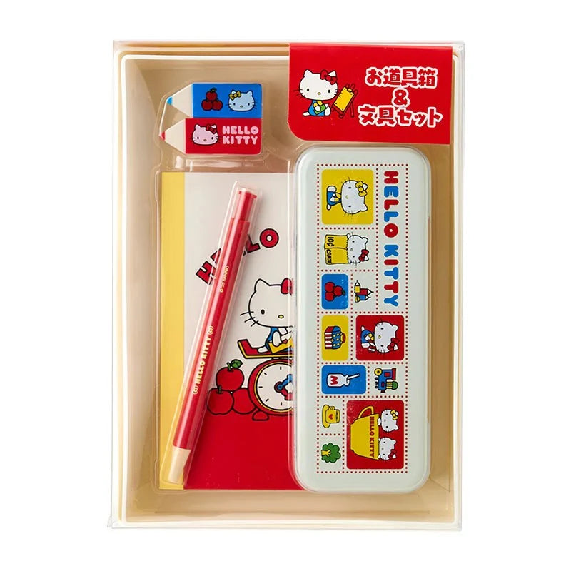 Juego de Papelería Hello Kitty Set de 5 Piezas ***Preorden***