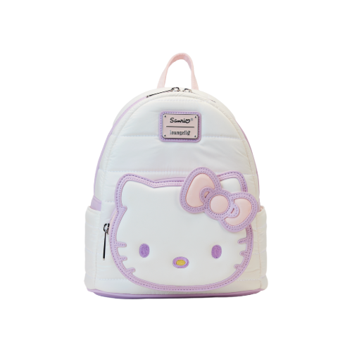 Hello Kitty Quilted Texture Mini Backpack