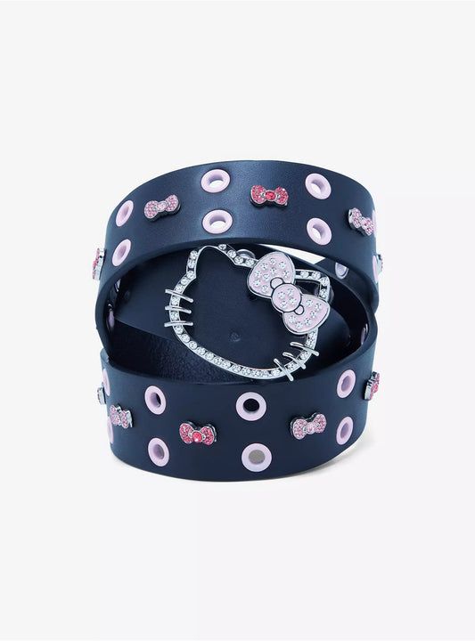 Cinturón Hello Kitty Brillos y Moños ***Preorden***