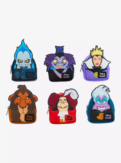 Mini Backpack Charm Sorpresa Villanos Disney ***Preorden***
