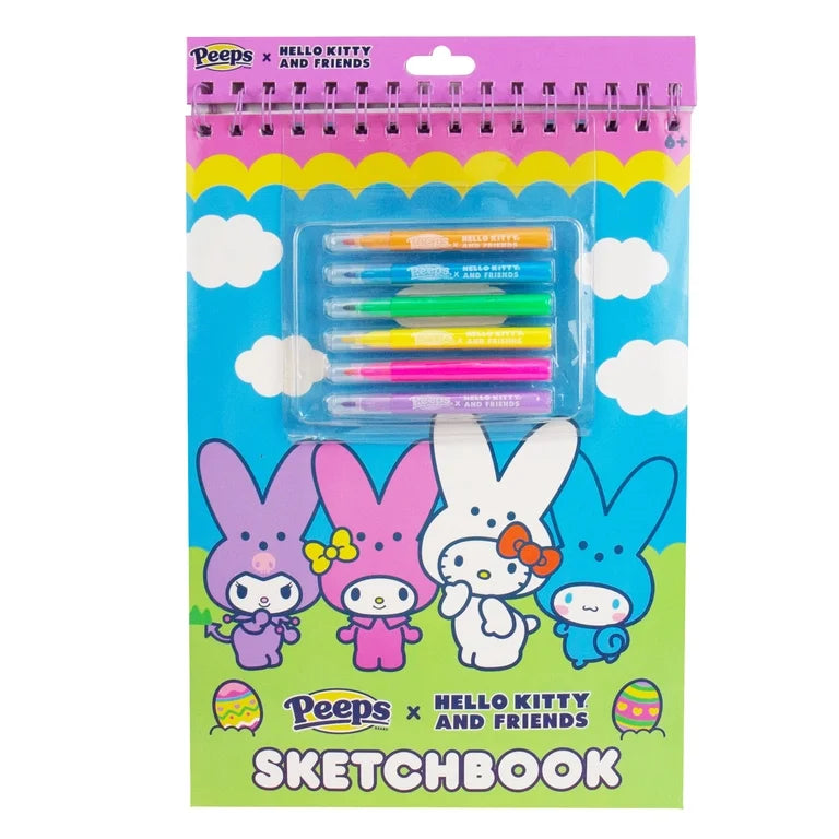 Sanrio X Peeps Libro Para Colorear ***Preorden***