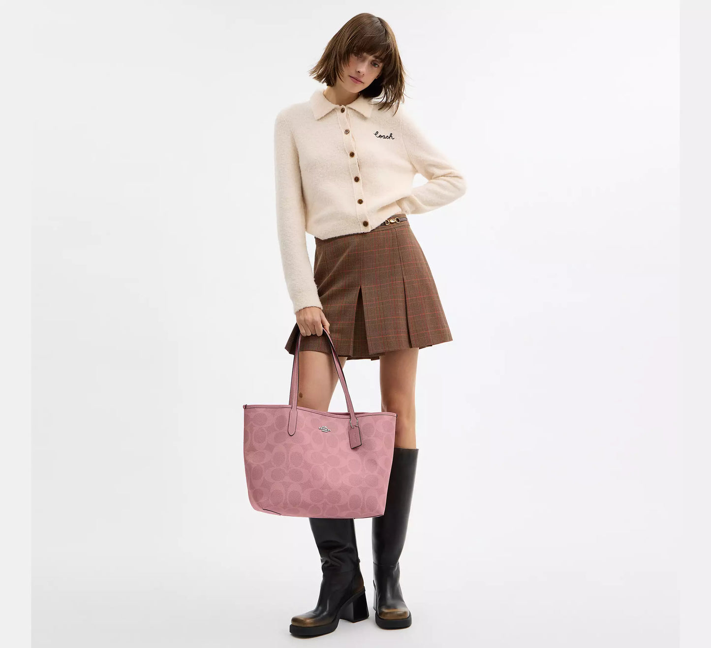City Tote Bag Coach Dusty Pink ***Preorden***